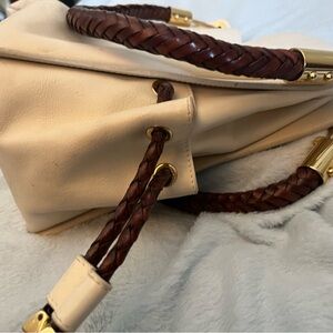 Michael Kors Cream and Brown Tote